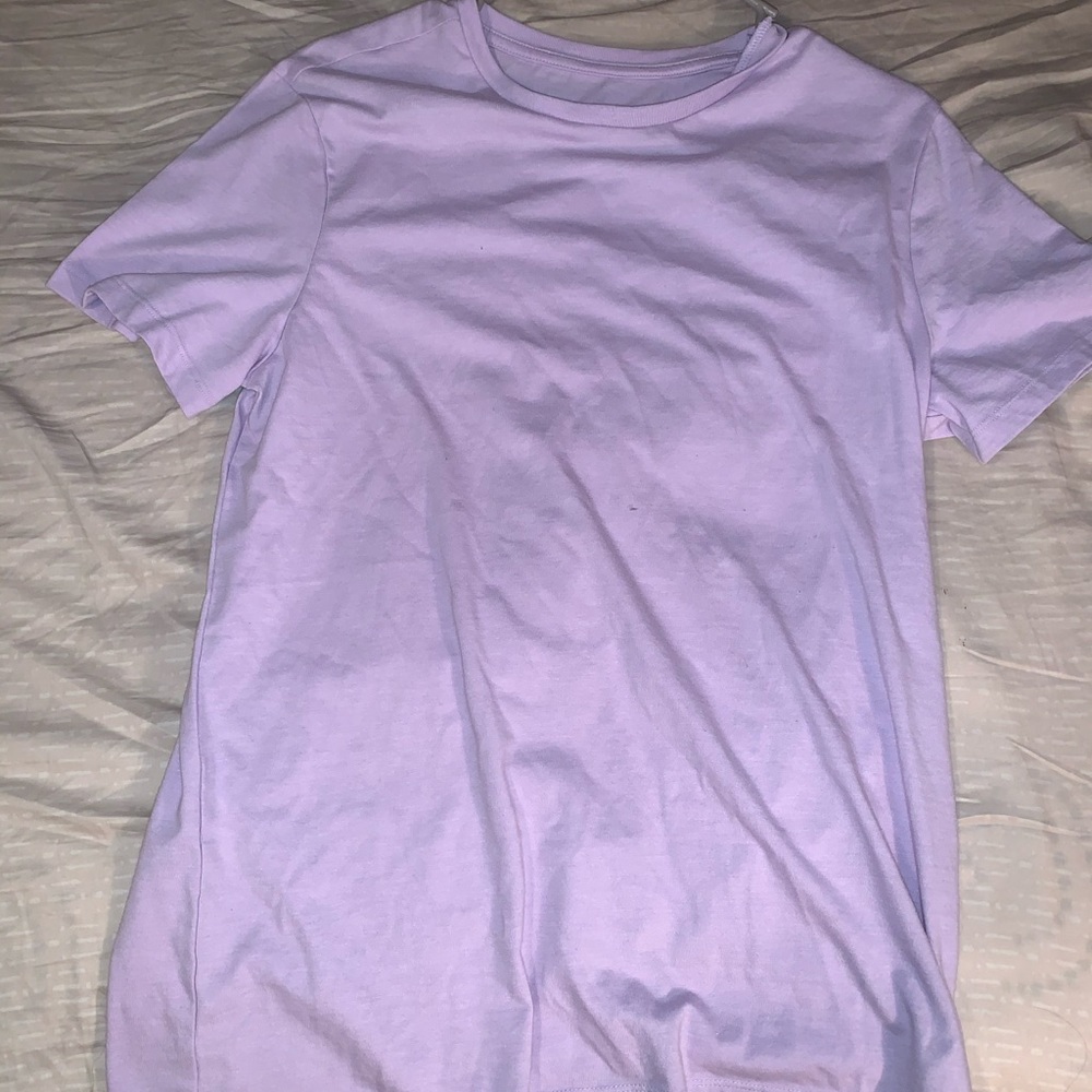 Light purple shirt short sleeve